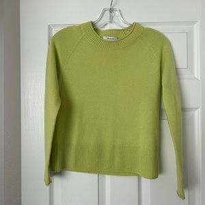 Madewell recycled cashmere sweater 💚